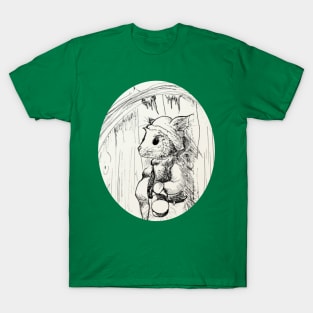 Winter mouse - Vintage Christmas inspired designs T-Shirt